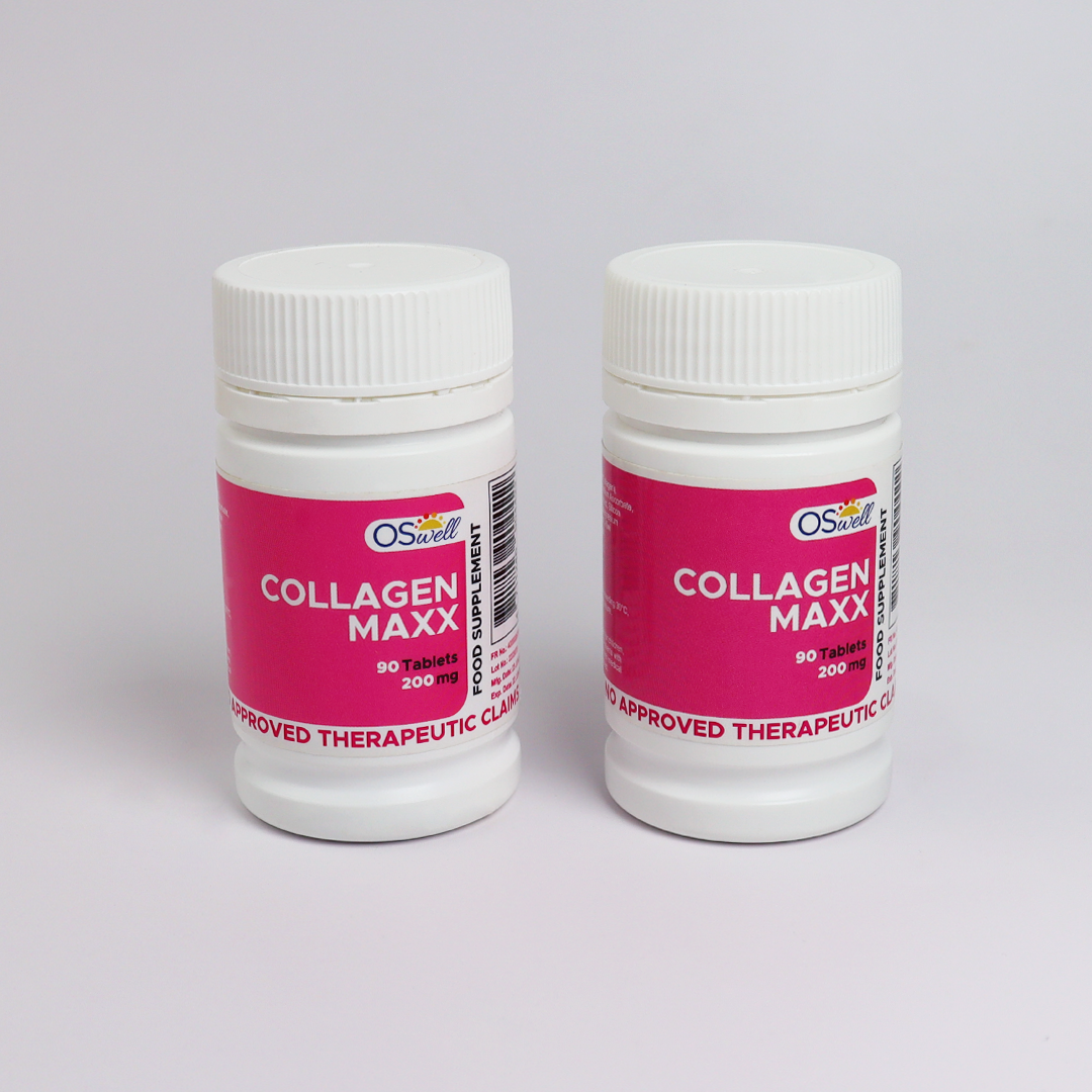 Oswell Collagen Maxx 200mg X 90 Tablets With Cod And Fda Oswell Inc 6407