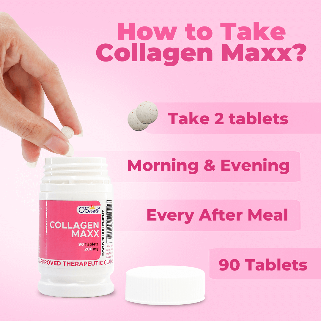 How to take OSwell Collagen Maxx tablets for best results