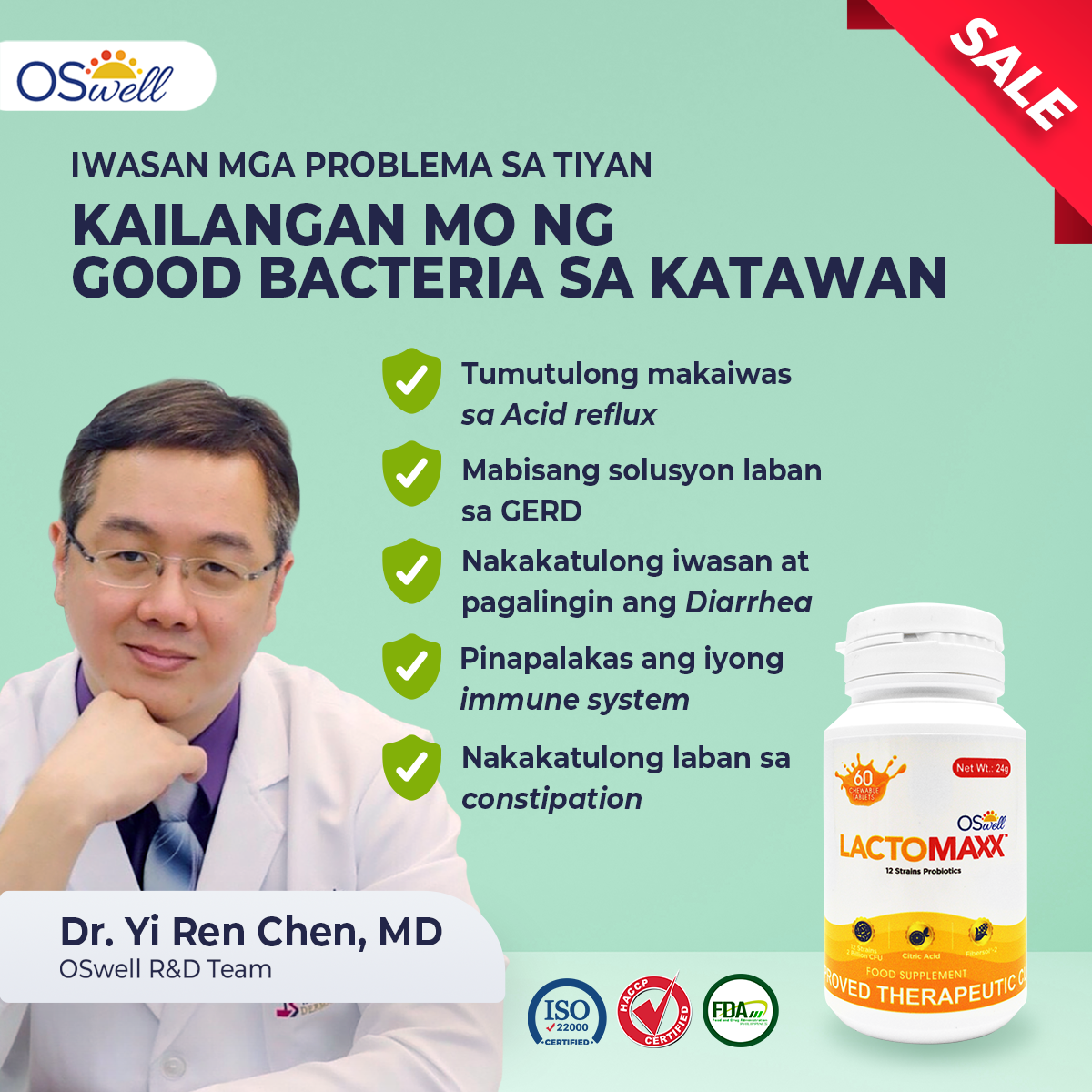 Oswell Lactomaxx - Probiotics