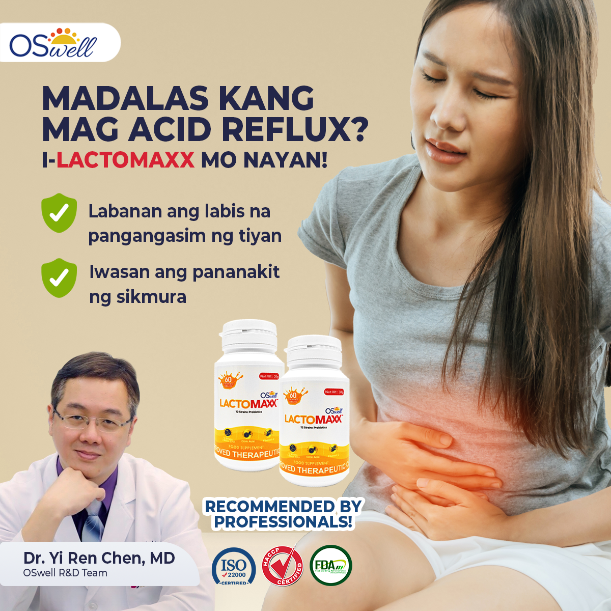 Oswell Lactomaxx - Probiotics