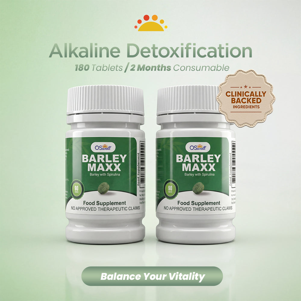 OSwell Barley Maxx | Daily Greens & Nutritional Support
