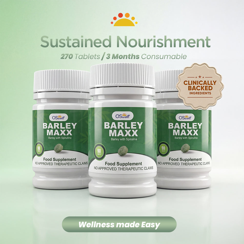 OSwell Barley Maxx | Daily Greens & Nutritional Support