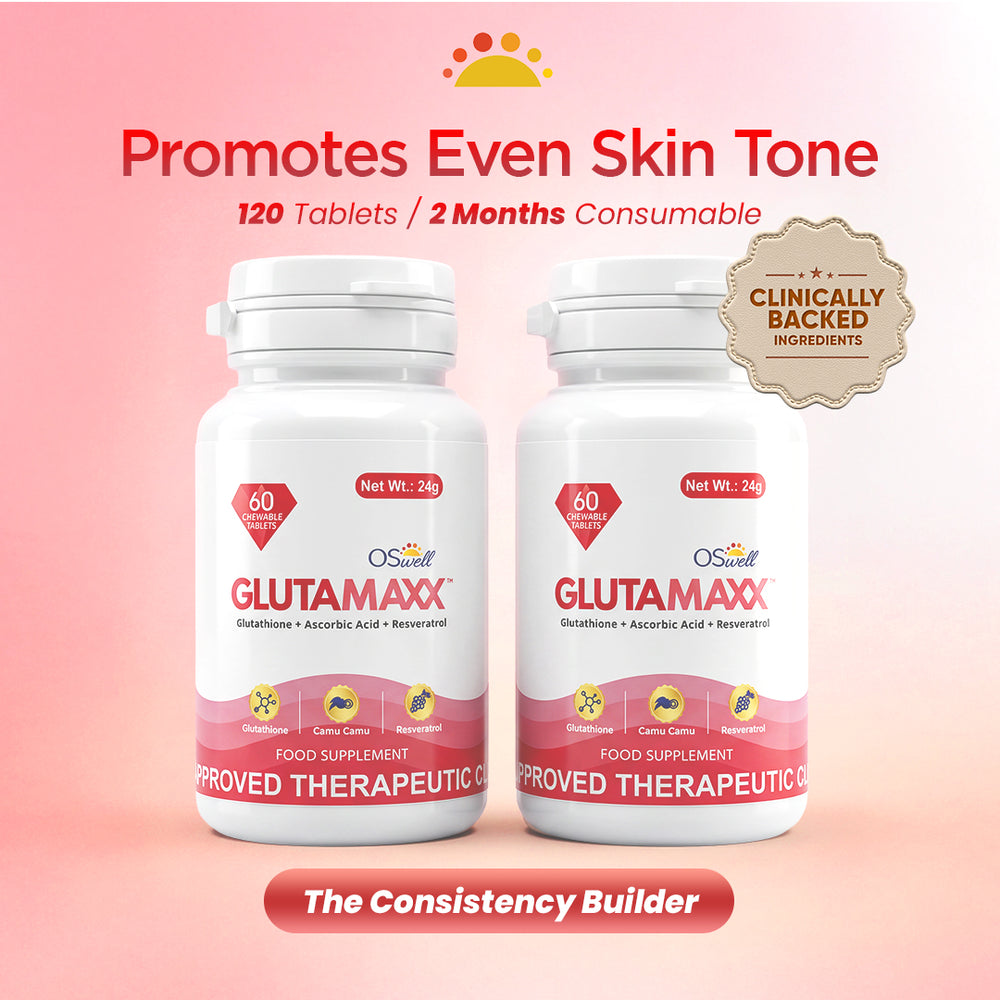 OSwell Gluta Maxx | Glutathione Chewable Tablets