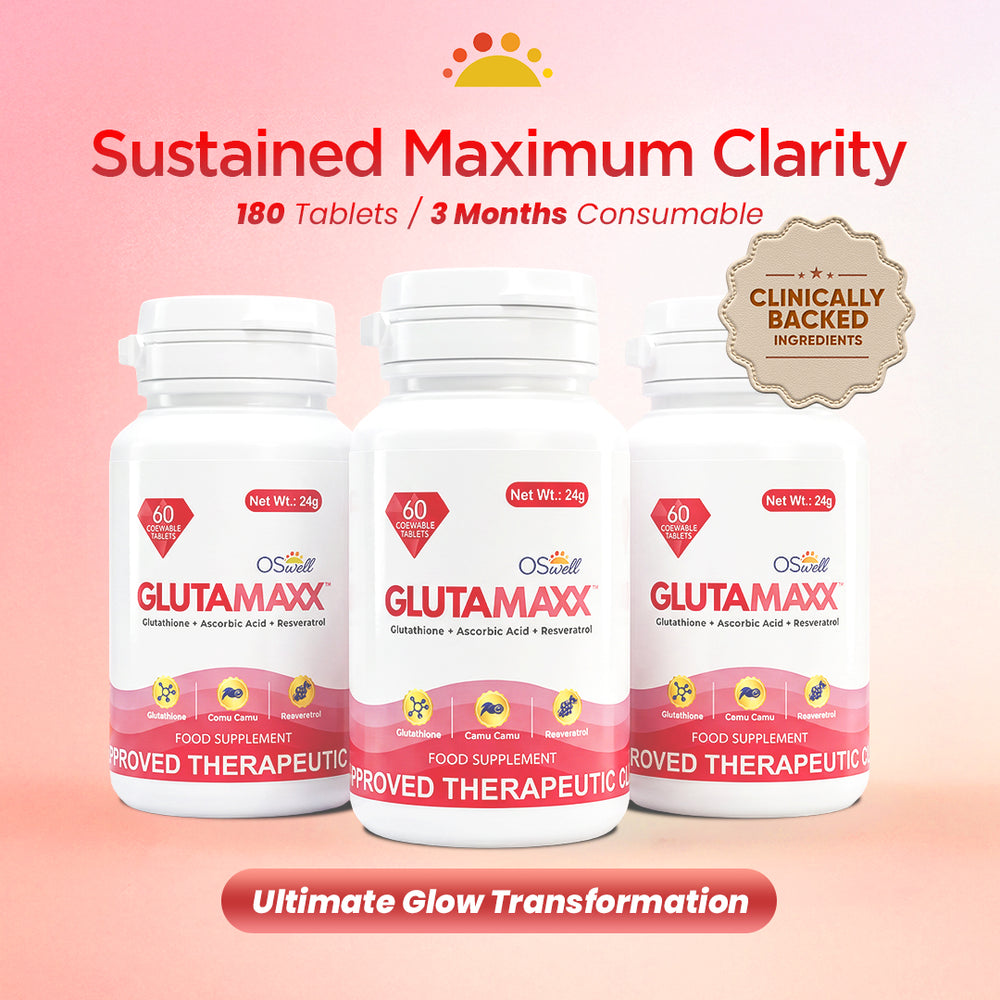 OSwell Gluta Maxx | Glutathione Chewable Tablets