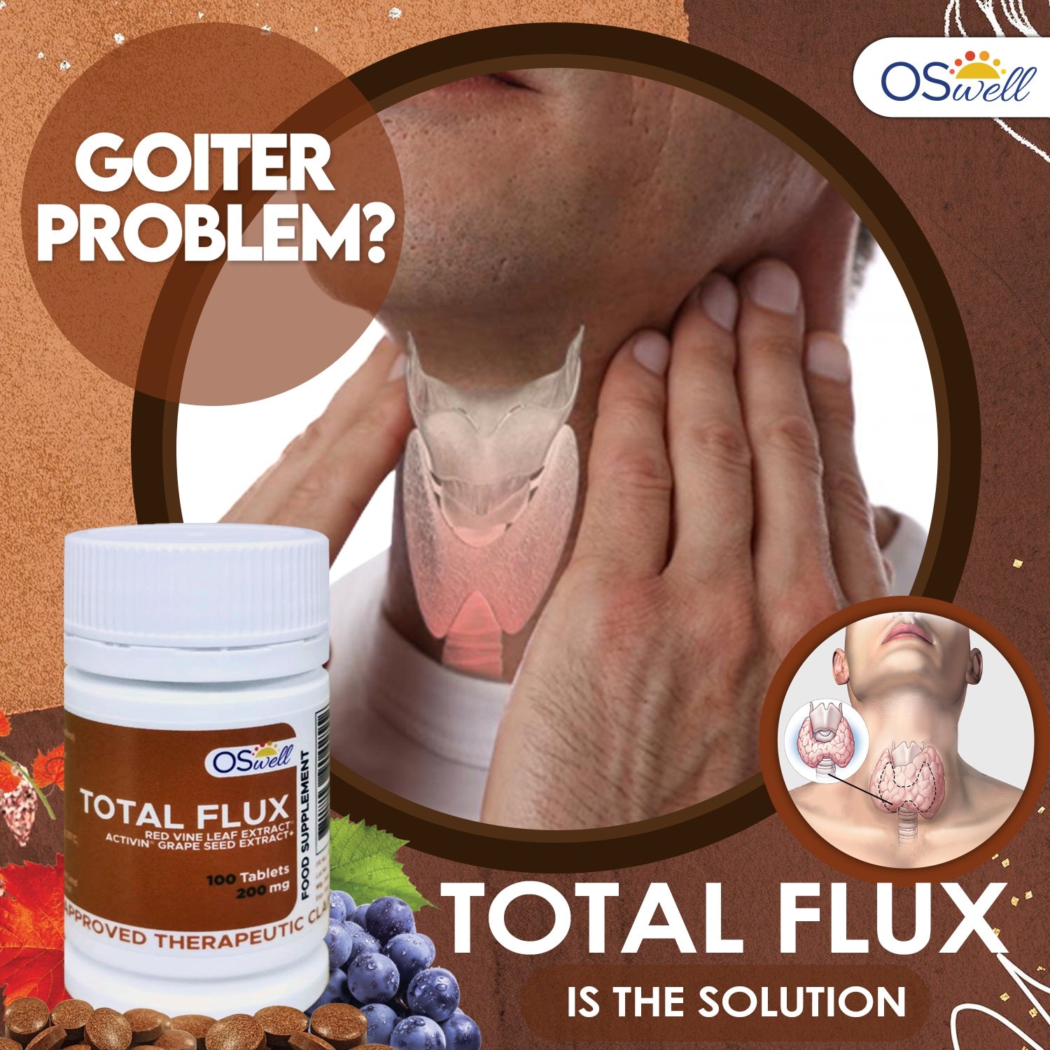 Total Flux for Detoxification